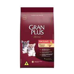 GRAN PLUS MENU RAÇA MINI (FRANGO E ARROZ) - 3KG