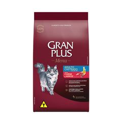 GRAN PLUS GATOS CASTRADOS (CARNE E ARROZ) - 3KG