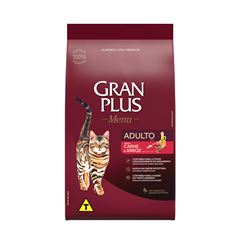 GRAN PLUS GATOS ADULTO (CARNE E ARROZ) - 3KG