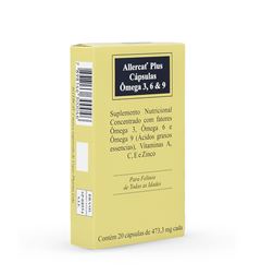 ALLERCAT PLUS 473,3MG - CONTENDO 20 COMPRIMIDOS