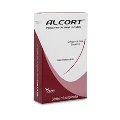ANTI-INFLAMATÓRIO ALCORT 20MG - CONTENDO 10 COMPRIMIDOS 