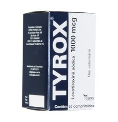 TYROX 1000 MCG - CONTENDO 60 COMPRIMIDOS 