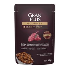 GRAN PLUS SACHÊ GOUMERT CÃO ADULTO (OVELHA) - 100G