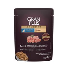 GRAN PLUS SACHÊ GOUMERT GATO CASTRADO (FRANGO) - 85G