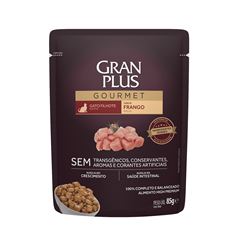 GRAN PLUS SACHÊ GOURMET GATO FILHOTE (FRANGO) - 85G
