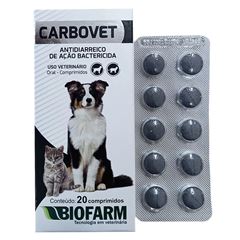 CARBOVET - 20 COMPRIMIDOS 