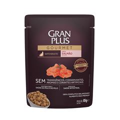 GRAN PLUS SACHÊ GOURMET GATO ADULTO (SALMÃO) - 85G