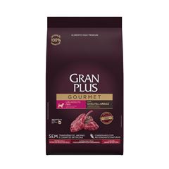 GRAN PLUS GOURMET CÃO ADULTO PORTE  MINI (OVELHA E ARROZ) - 10,1KG