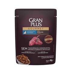 GRAN PLUS SACHÊ GATO GOURMET CASTRADO (OVELHA) - 85G