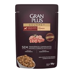 GRAN PLUS SACHÊ GOURMET CÃO FILHOTE (FRANGO) - 100G