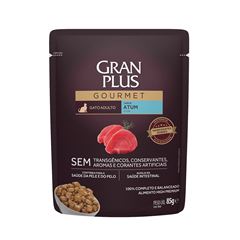GRAN PLUS SACHÊ GOURMET GATO ADULTO (ATUM) - 85G