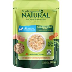 GUABI NATURAL SACHÊ CÃO ADULTO (FRANGO E CEREAIS) - 100G