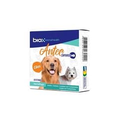 BIOX VERMÍFUGO ANTEC CÃES - 1 BLISTER COM 4 COMPRIMIDOS 