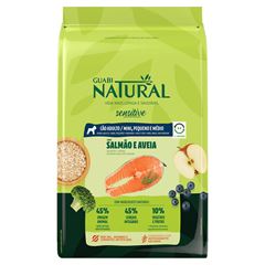 GUABI NAURAL CÃO SENSITIVE RAÇAS MINI, PEQUENA E MÉDIAS (SALMÃO E AVEIA) - 10,1KG