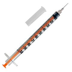 SERINGA LUER LOCK 1ML COM AGULHA (0,45X13)