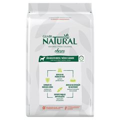 GUABI NATURAL CÃO OBESO RAÇA MÉDIA E GRANDE - 10,1KG
