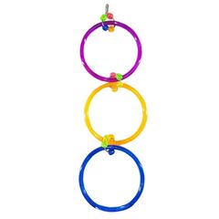 ARGOLA COLORIDAS MÉDIA PARA PÁSSAROS