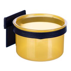 CANECA PLÁSTICA MÉDIA COM SUPORTE - 200ML