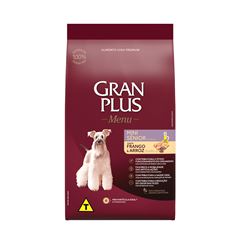 GRAN PLUS MENU CÃO RAÇA MINI SENIOR - 10,1KG