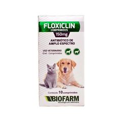 FLOXICLIN 150MG - 10 COMPRIMIDOS 