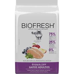 RAÇÃO BIOFRESH GATOS ADULTOS (FRANGO) - 7,5KG