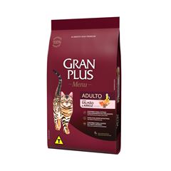 GRAN PLUS MENU GATO ADULTO (SALMÃO E ARROZ) - 1KG