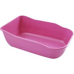 BANDEJA HIGIÊNICA SINGLE DURACAT (ROSA)
