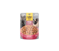 SACHÊ THREE CATS ORIGINAL CASTRADOS (FRANGO AO MOLHO) - 85G