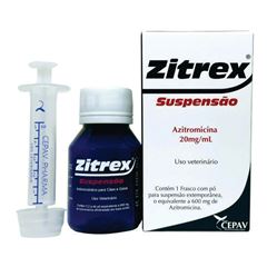ZITREX SUSPENSÃO 600MG - CONCENTRAÇÃO DE 20
MG/ML.