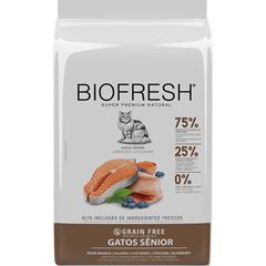 RAÇÃO BIOFRESH GATO SENIOR PEIXE BRANCO - 1,5KG