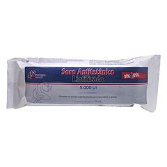 SORO ANTITETÂNICO LIOFILIZADO - 1 DOSE