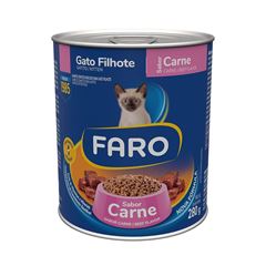 FARO LATA GATO FILHOTE (CARNE) - 280G