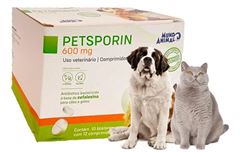 PETSPORIN 600MG - 10X12 CP. HOSP.