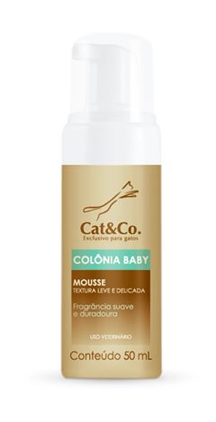 CAT & CO COLONIA BABY MOUSSE - 50ML