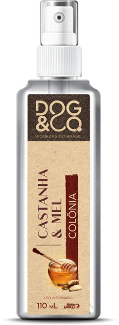 DOG &CO RIQUEZAS DO BRASIL COLÕNIA CASTANHA E MEL - 500ML