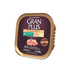 GRAN PLUS GOURMET PATE CÃO SENIOR (FRANGO) - 300G