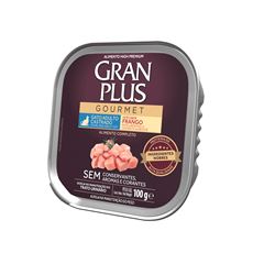 GRAN PLUS GOURMET PATE GATO CASTRADO (FRANGO) - 100G