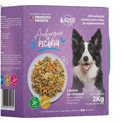 ALIMENTO NATURAL PARA CÃES AUBURGUER DE PICANHA - 2KG
