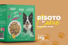 ALIMENTO NATURAL PARA CÃES RISOTO DE CARNE - 2KG
