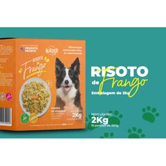 ALIMENTO NATURAL PARA CÃES RISOTO DE FRANGO - 2KG