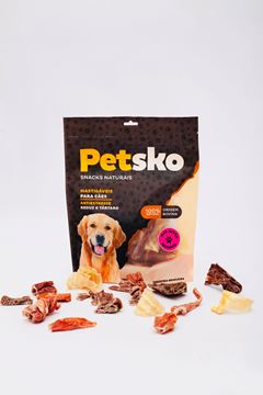PETISCO MIX BITES BOVINO DESIDRATADO - 180G
