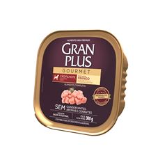 GRAN PLUS GOURMET PATE CÃO FILHOTE (FRANGO) - 300G