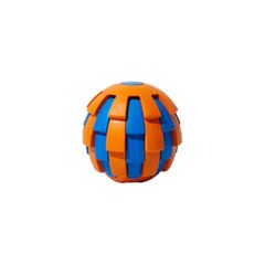 BRINQUEDO BOLA TWIST PORTA PETISCO LARANJA E AZUL