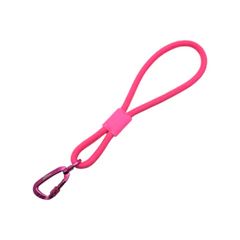 GUIA DE CORDA CURTA - BORRACHA ROSA