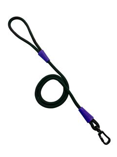 GUIA DE CORDA PRETO - BORRACHA ROXA