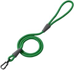 GUIA DE CORDA VERDE - BORRACHA CINZA