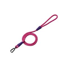 GUIA DE CORDA FUSCIA GLITTER - BORRACHA ROXA