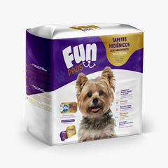 FUN PADS-TAP TAPETE HIGIÊNICO (80X60CM) - PACOTE COM 30 UNIDADES 
