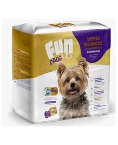FUN PADS-TAP TAPETE HIGIÊNICO (55X60CM) - PACOTE COM 20 UNIDADES