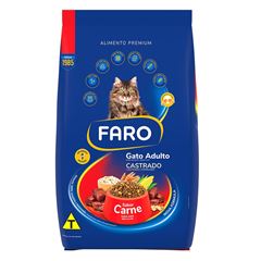 FARO GATO ADULTO CASTRADO (CARNE) - 2,7KG